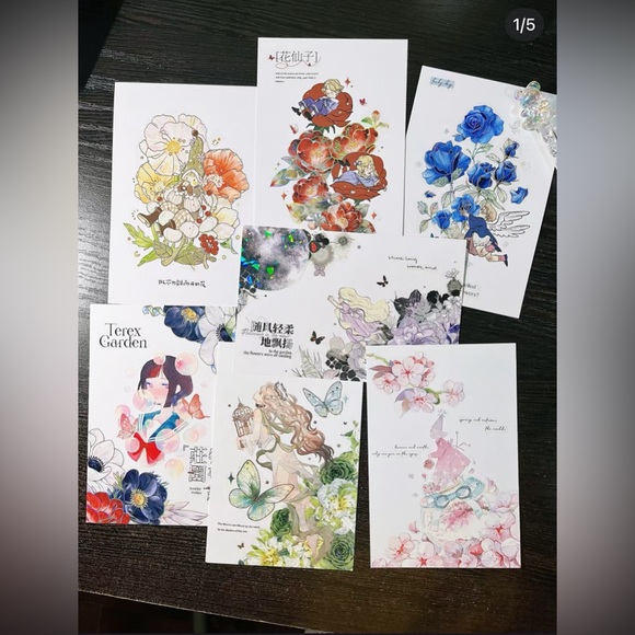 Waterproof PET Tape cute, lovely,Flower, journal sticker, Notebook, hand account - Picture 10 of 10